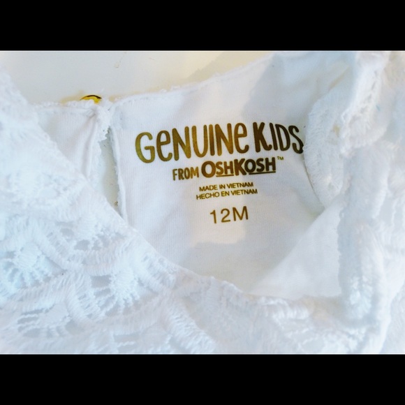 White scalloped lace dress π - Picture 6 of 6